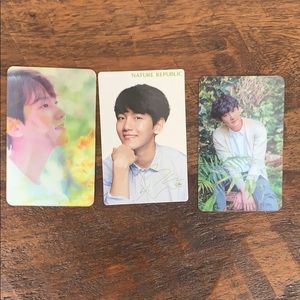 Nature Republic EXO Photocards (2 Lenticular!)